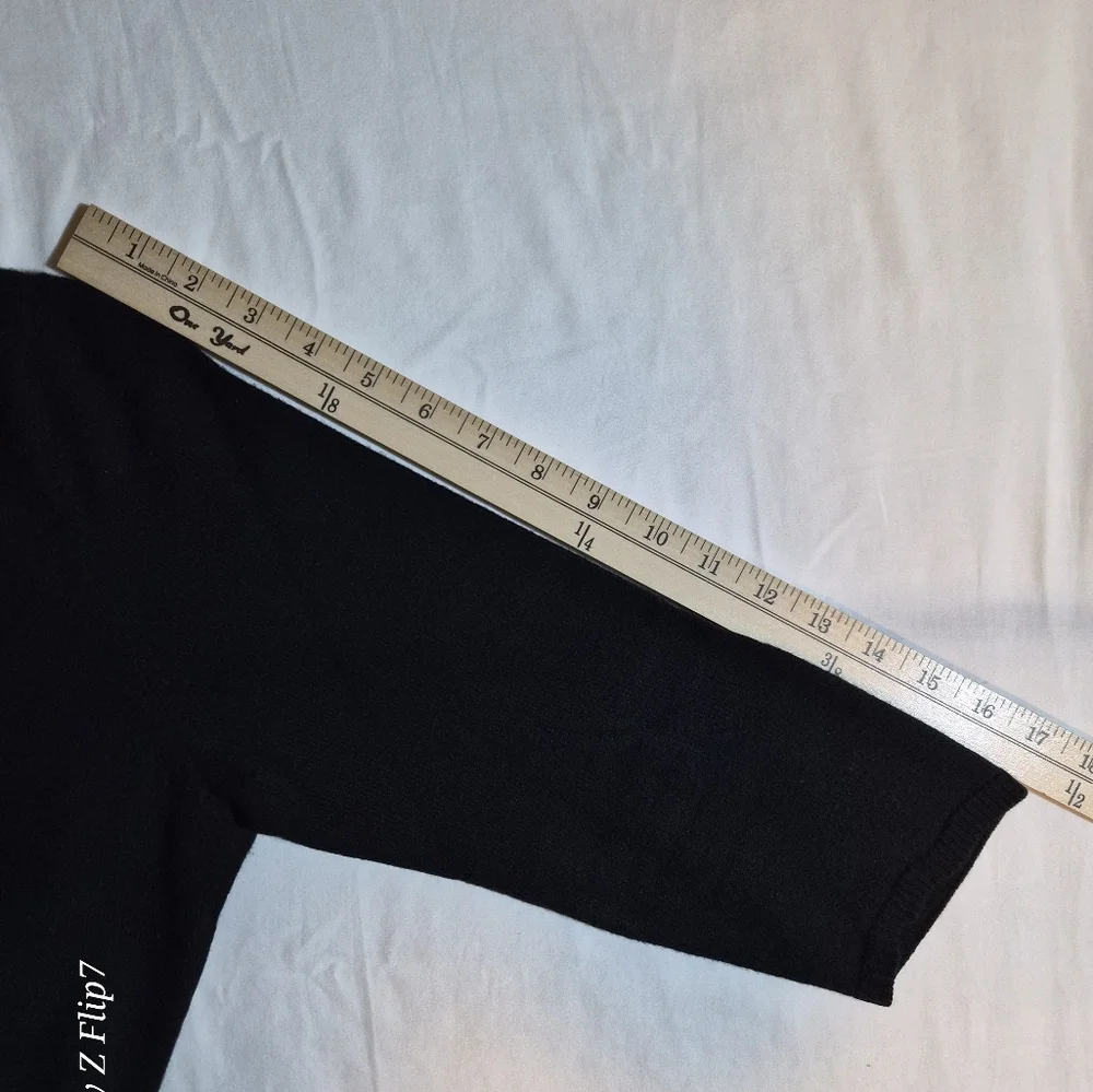 Talbots Petites Pure Cashmere 3/4 Sleeve Sweater LP - Picture 7 of 7